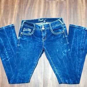 AMETHYST BRAND WOMEN'S JR BLUEWASH JEANS 3